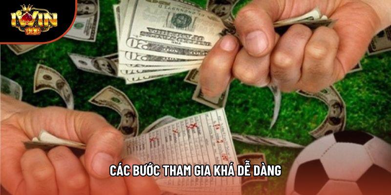Các bước tham gia khá dễ dàng