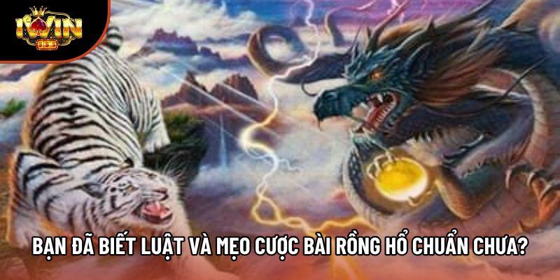 Bạn đã biết luật và mẹo cược bài Rồng hổ chuẩn chưa? Bạn đã biết luật và mẹo cược bài Rồng hổ chuẩn chưa?