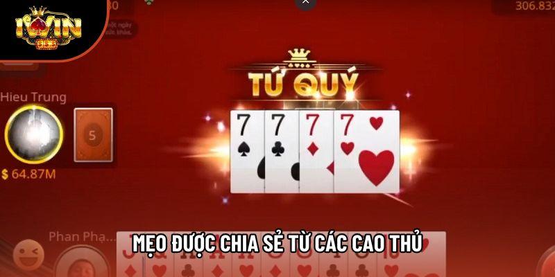 Mẹo được chia sẻ từ các cao thủ Mẹo được chia sẻ từ các cao thủ